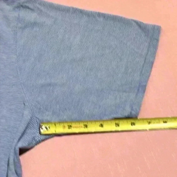 B Draddy Sport Polo Shirt Mens Striped Country Club of Virginia Golf Size XL - Picture 6 of 10